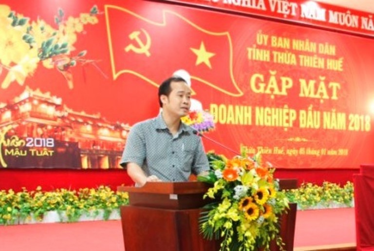 Ông Lê Anh Tuấn được bổ nhiệm giữ chức Giám đốc Sở Giao thông vận tải tỉnh Thừa Thiên - Huế. Ảnh báo Giao thông. 