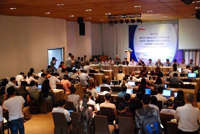 Sáng 28/3, tại TPHCM đã diễn ra hội thảo "Đẩy nhanh tiến độ sân bay Long Thành".