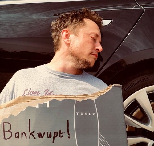Bức ảnh đăng trên Twitter của Elon Musk cách đây vài giờ.