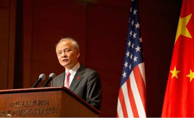 Ông Thôi Thiên Khải, Đại sứ Trung Quốc tại Mỹ