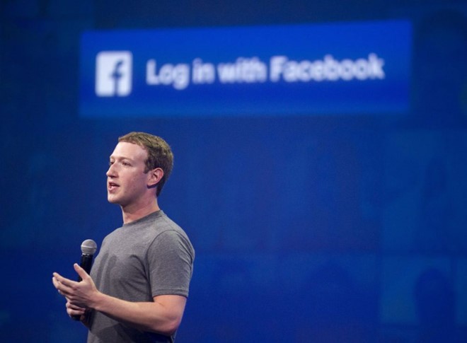 Người sáng lập Facebook Mark Zuckerberg. Ảnh: AFP.