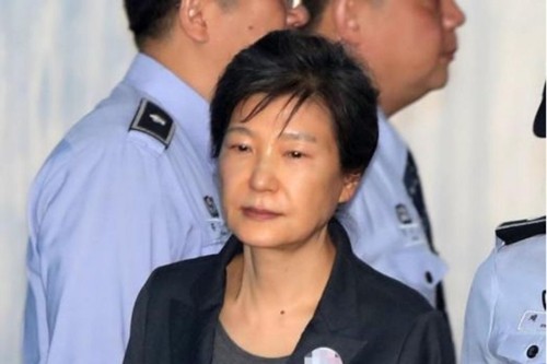 Cựu tổng thống Hàn Quốc Park Geun-hye. Ảnh: EFE.