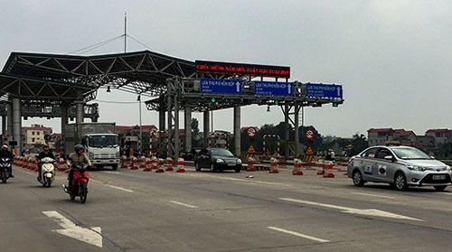 Trạm thu giá dự án BOT Quốc lộ 38 sẵn sàng các điều kiện đưa vào hoạt động.