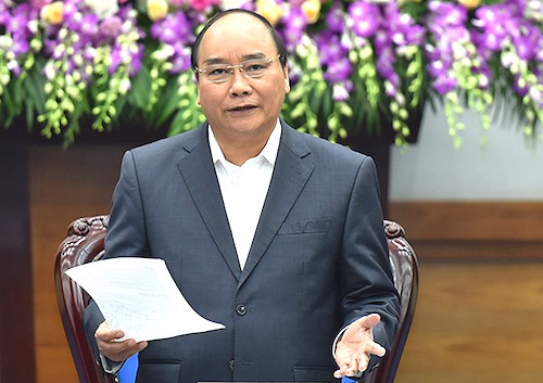 Thủ tướng Nguyễn Xuân Phúc. Ảnh: VGP