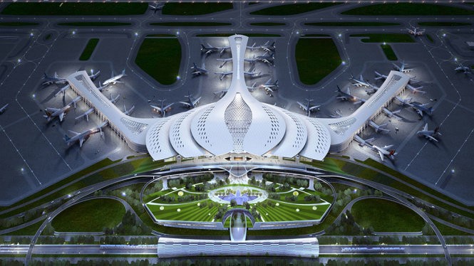 Thiết kế nhà ga sân bay Long Thành