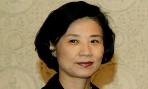 Lee Myung-hee, vợ chủ tịch hãng Korean Air. Ảnh: Yonhap.