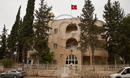 Lãnh sự quán Thổ Nhĩ Kỳ tại thành phố Jerusalem. Ảnh: Nir Alon.