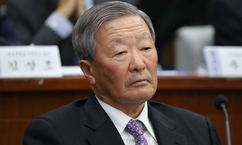 Ông Koo Bon-moo làm Chủ tịch LG hơn 20 năm. Ảnh: Bloomberg.