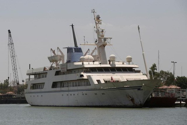 Siêu du thuyền Basrah Breeze. Ảnh: Reuters