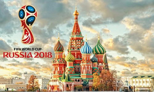 World Cup 2018 sẽ khởi tranh tại Nga từ ngày 14/6.