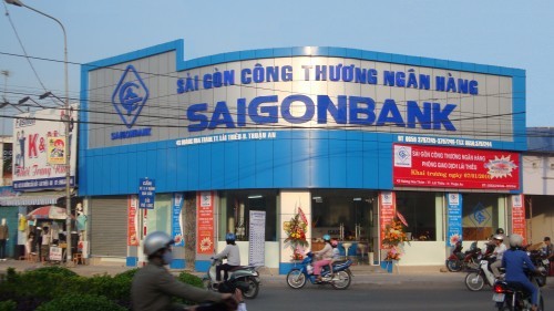 Phòng giao dịch Saigonbank (ảnh minh họa).