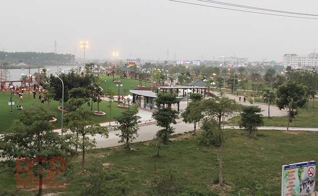 Công viên Hoàng Hoa Thám, tỉnh Bắc Giang (Ảnh: Cổng thông tin điện tử tỉnh Bắc Giang).