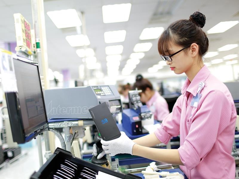 Nhà máy Samsung tại Thái Nguyên là một trong những dự án FDI tiêu biểu tại Việt Nam.