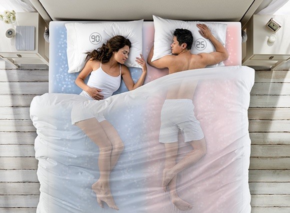 Để có giấc ngủ ngon thì bạn nên đặt giường ở nơi thoáng mát có nhiệt độ và ánh sáng phù hợp. Ảnh: SN.
