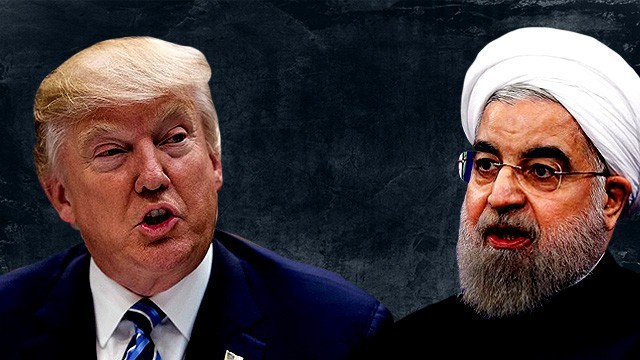 Tổng thống Donald Trump và người đồng cấp Iran Rouhani (Ảnh: PCT Network).
