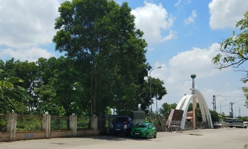 Công viên Hoàng Hoa Thám, TP Bắc Giang. Ảnh: Báo Tài nguyên & môi trường.