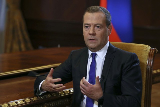 Thủ tướng Nga Dmitry Medvedev (Ảnh: Reuters).