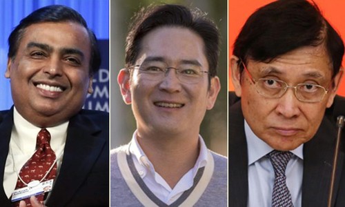 Ba gia tộc siêu giàu ở châu Á