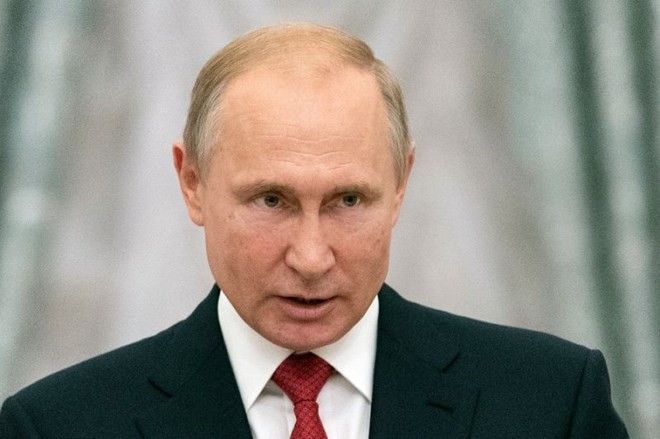 Tổng thống Nga Vladimir Putin. (Nguồn: Yahoo).