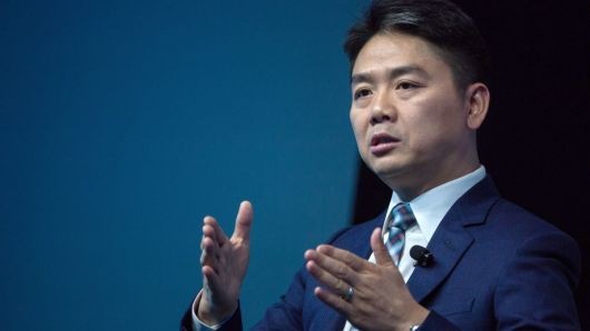Ông Richard Liu, người sáng lập và CEO của JD.com. (Nguồn: Billy H.C. Kwok | Bloomberg | Getty Images).