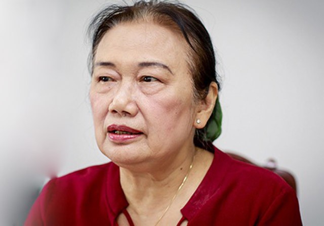 Bà Nguyễn Thị Cúc, Chủ tịch Hội Tư vấn thuế Việt Nam.