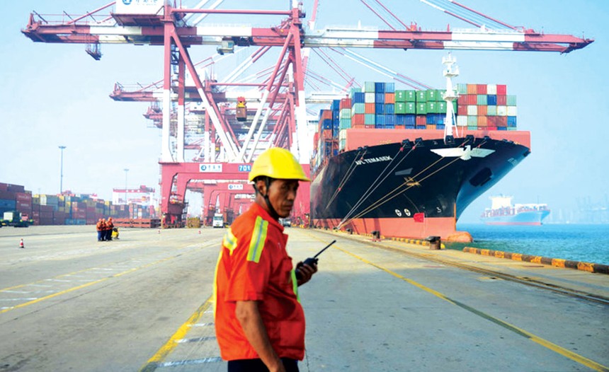 Tốc độ tăng trưởng xuất khẩu của Trung Quốc được dự báo sẽ đi xuống.