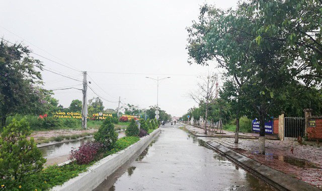 Một góc trung tâm huyện U Minh (tỉnh Cà Mau).