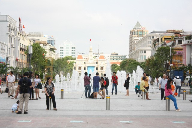 TPHCM muốn mở rộng không gian đi bộ ở khu vực trung tâm thành phố, bắt đầu từ phố đi bộ Nguyễn Huệ.