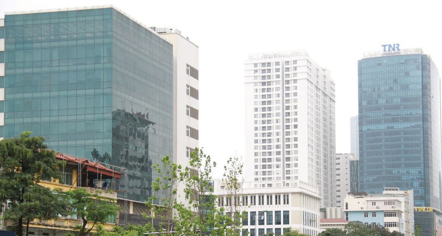 Văn phòng cho thuê ở Hà Nội giữ nhịp tăng giá.