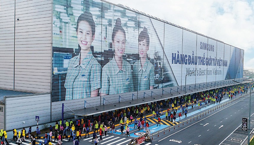 Samsung là một điển hình thành công trong thu hút vốn FDI của Việt Nam.