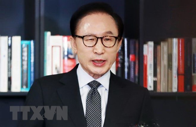 Cựu Tổng thống Hàn Quốc Lee Myung-bak. (Nguồn: Yonhap/TTXVN).
