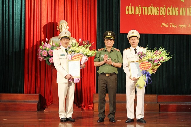 Bổ nhiệm Giám đốc Công an tỉnh Phú Thọ