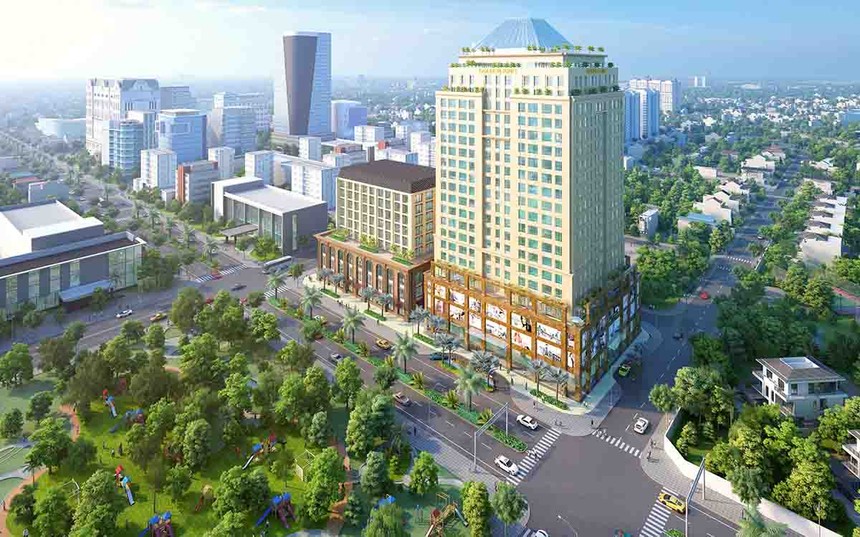 Khu phức hợp cao cấp Golden King giữa trung tâm Phú Mỹ Hưng, do Công ty cổ phần Đầu tư phát triển bất động sản Đông Dương đầu tư và DKRA Vietnam phân phối độc quyền.