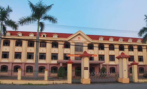 Trụ sở UBND huyện Can Lộc, Hà Tĩnh.