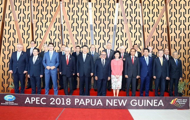 Lễ đón các nhà lãnh đạo APEC dự hội nghị cấp cao lần thứ 26.