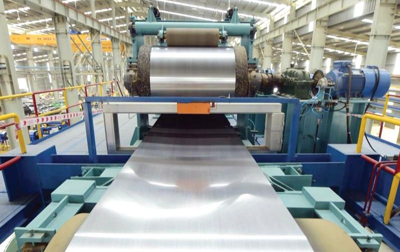 Dây chuyền mạ NOF công suất thiết kế 400.000 tấn/năm của Nhà máy Hoa Sen Nghệ An tại Khu công nghiệp Đông Hồi.