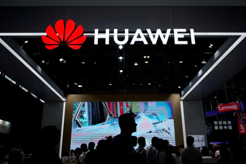 Gian hàng của Huawei tại triển lãm công nghệ CES hồi tháng 6 ở Trung Quốc. Ảnh: Reuters.