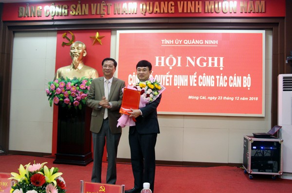 Quảng Ninh công bố quyết định của Ban Bí thư Trung ương Đảng về công tác cán bộ