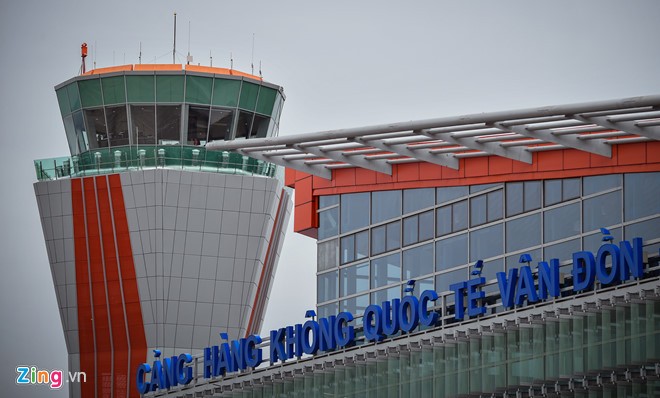Cảng hàng không quốc tế Vân Đồn có tổng vốn đầu tư 7.463 tỷ đồng. Ảnh: Việt Linh.
