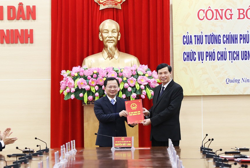 Công bố quyết định bổ sung Phó Chủ tịch UBND tỉnh Quảng Ninh của Thủ tướng Chính phủ