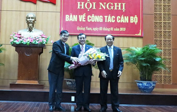 Ông Phan Việt Cường nhận nhiệm vụ Bí thư Tỉnh ủy Quảng Nam.
