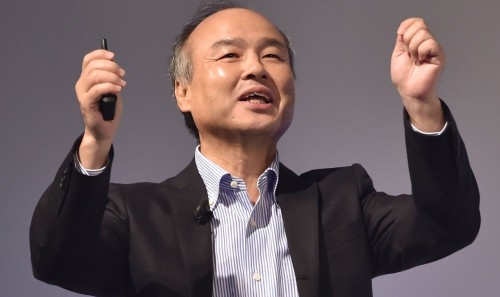 Nhà sáng lập kiêm giám đốc điều hành của SoftBank Group, Masayoshi Son. Ảnh:AFP.