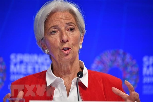 Tổng Giám đốc Quỹ Tiền tệ quốc tế (IMF) Christine Lagarde. (Nguồn: AFP/TTXVN).