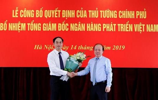 Ngân hàng Phát triển Việt Nam có tân Tổng giám đốc