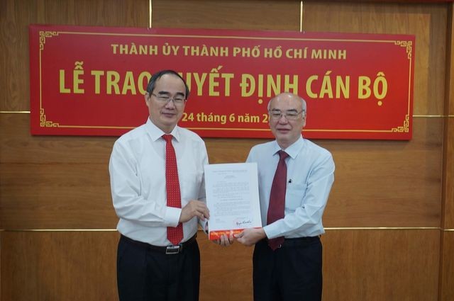 Ông Phan Nguyễn Như Khuê giữ chức Trưởng Ban Tuyên giáo Thành ủy TP.HCM. 