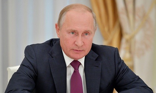 Tổng thống Putin tại Điện Kremlin hồi đầu năm nay. Ảnh: TASS.