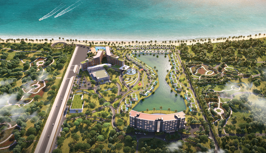 MIKGroup hiện sở hữu hàng loạt dự án bất động sản cao cấp như: Imperia Sky Garden, Villa Park, Mövenpick Resort Waverly Phú Quốc.