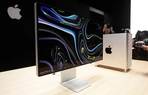 Sản phẩm iMac của Apple được trưng bày tại một sự kiện ở SanJose (California, Mỹ). Ảnh: AP.