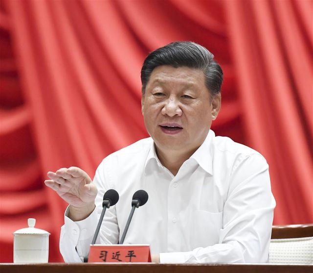 Chủ tịch Tập Cận Bình phát biểu tại trường đảng Trung Quốc ngày 3/9 (Ảnh: Xinhua).