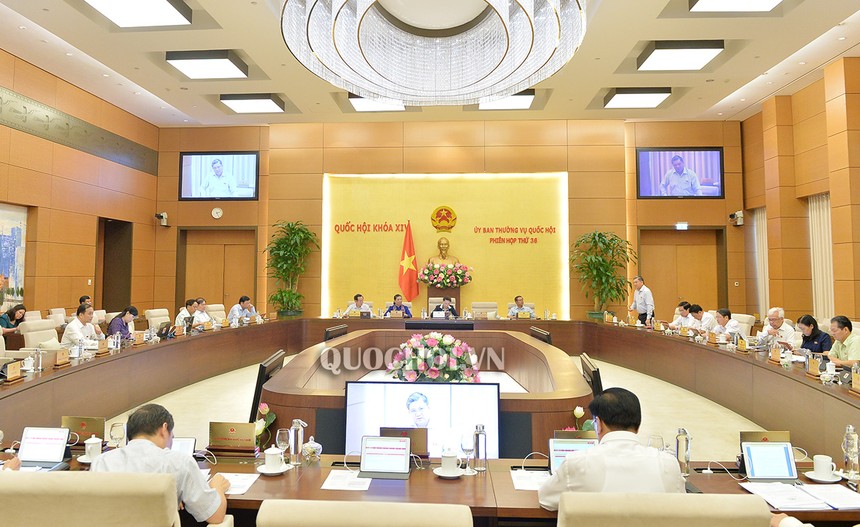 Dự kiến Phiên họp lần thứ 37 của Ủy ban Thường vụ Quốc hội diễn ra từ ngày 9/9 đến ngày 21/9.